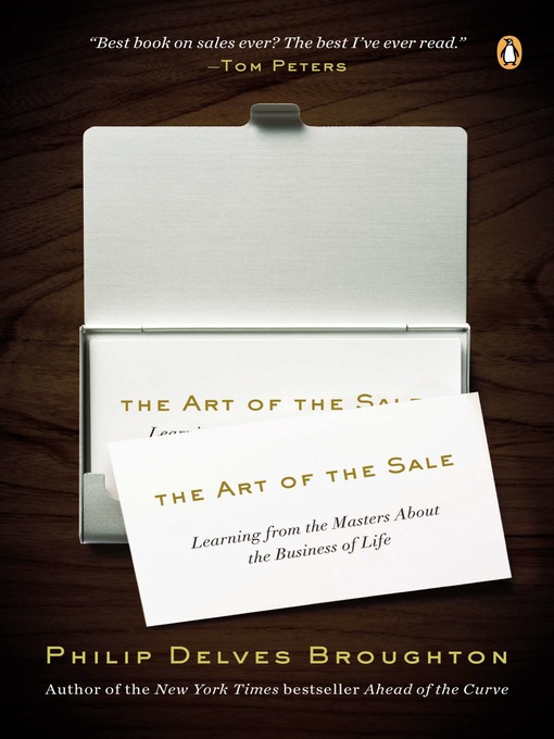 Title details for The Art of the Sale by Philip Delves Broughton - Wait list